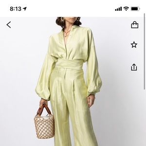 Bondi Born Bretagne Satin Twill Silk Shirt